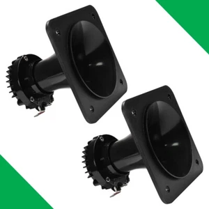(2) TIMPANO 1" EXIT NEODYMIUM DRIVER + PLASTIC HORN 180 WATTS TPT-DH100 8 OHM - Picture 1 of 8