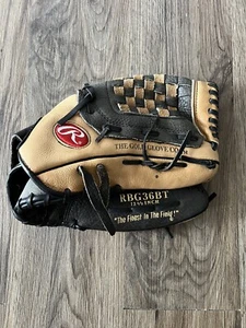 Guanto da baseball softball Rawlings RBG36BT guanto da 12,5" pollici RHT Righty - Foto 1 di 4