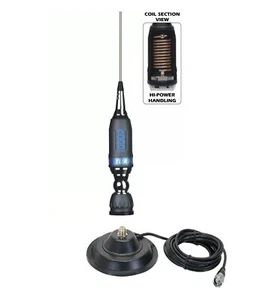 Sirio Turbo 5000 PL Antena CB Radio + podstawa magnetyczna 145mm - Zdjęcie 1 z 4
