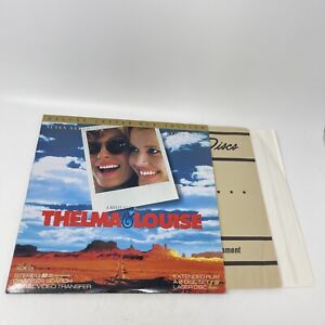 Thelma & Louise (Laser Disc, 1992) Geena Davis, Susan Sarandon, Brad Pitt