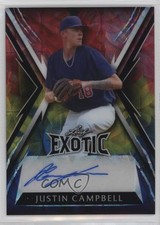 2023 Leaf Exotic Parrot Kaleidoscope /6 Justin Campbell #BA-JC4 Auto