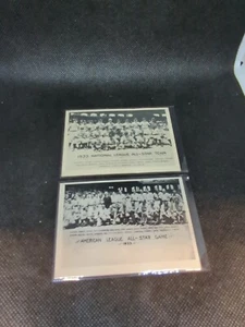 1983 TCMA 1933 All Star Game Team Cards - Picture 1 of 2