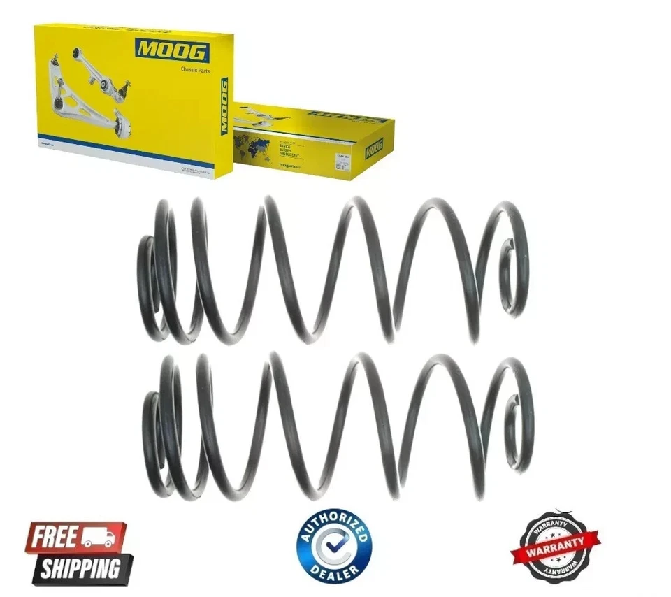 NEW MOOG Rear Coil Spring Set Fits 2006-2011 Chevrolet HHR 2004-2007 Saturn Ion - Image 1 of 1