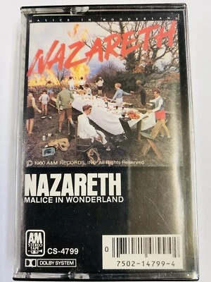 Nazareth 1979 FACTORY SEALED Malice In Wonderland Cassette Tape NOS - Image 1 of 3