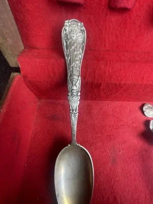 CUCHARA RECUERDO TIFFANY & CO. PLATA ESTERLINA ESTATUA DE LA LIBERTAD NUEVA YORK Foto 1 de 3