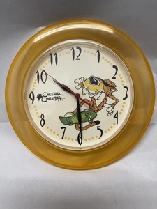 Chester Cheetah Cheetos Motion SkateBoard 11" Orange Battery Powered Wall Clock - Picture 1 of 4