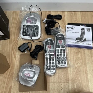 BT 4600 Twin Cordless Telephone Premium Nuisance Call Blocker NEW - Zdjęcie 1 z 8