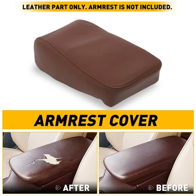 Center Console Lid Armrest Cover Leather Skin For Toyota Avalon 2014 2015-2018 Foto 1 de 4