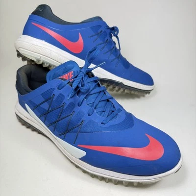 Nike Lunar Control 4 Golf Shoes Mens 11.5 Lunarlon 849971-401 Spikeless Swoosh - Image 1 of 4