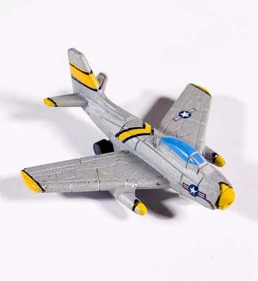 Micro Machines Military F-86 Sabre Fighter Aircraft Galoob LGTI 1997 - Image 1 of 4