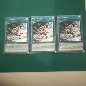 3x Xyz Encore 1st Edition Secret Rare RA02-EN059 Yu-Gi-Oh! - Picture 1 of 1