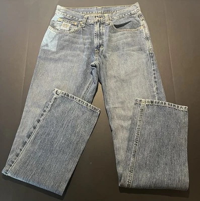 CINCH Men’s White Label Blue Jeans 29x34 Cowboy Western Boot Cut 100% Cotton $80 - Image 1 of 4