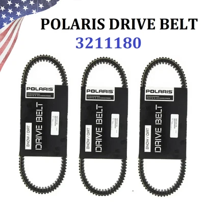 Polaris 3211180 Drive Belt Secondary Clutch 4 RZR 1000 XP Genuine OEM Pack of 3 Foto 1 de 4