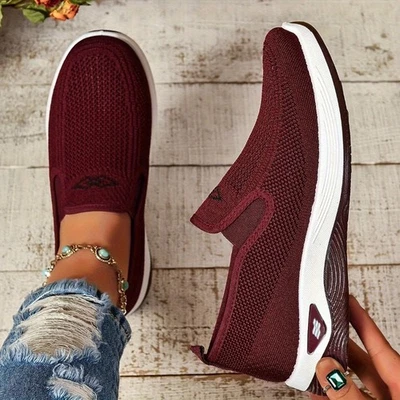Women's Shoes Solid Color Soft Single Shoes Casual Sneaker Comfortable Shoes - Image 1 of 4