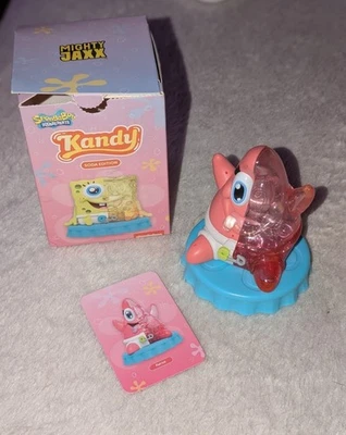 Mighty Jaxx Kandy X SpongeBob Schwammkopf (Soda Edition) - Patrick mit Karte - Bild 1 von 2