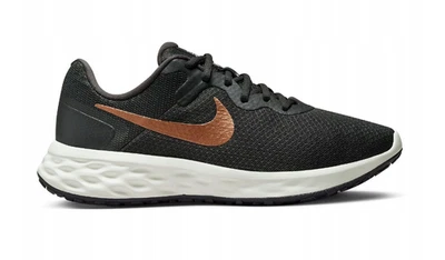 DC3729-009 Nike Revolution 6 NN Mujer Running Zapatillas Negro Zapatillas - Imagen 1 de 4