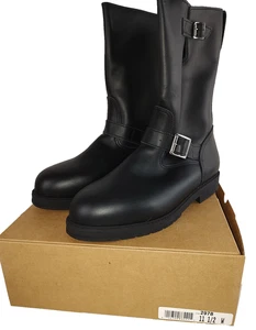 Stivali moto classici Cruiserworks 2978 in pelle nera taglia 11,5 W made in USA nuovi - Foto 1 di 5