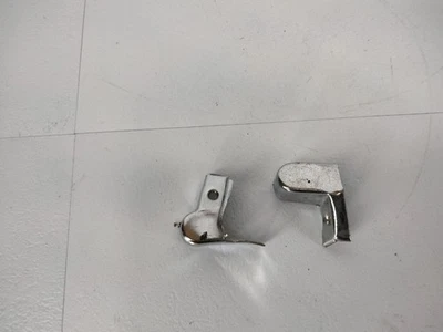 1962 to 1980 MG MGB B Pillar Post Top Chrome Caps Driver Front And Rear - Image 1 of 4