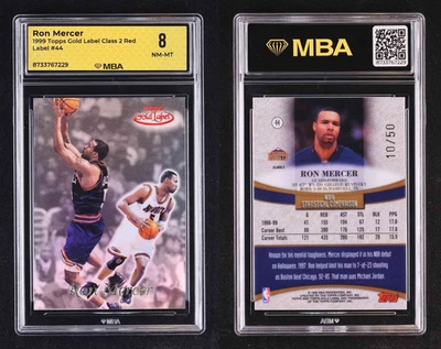 Ron Mercer 1999 Topps Gold Label Class 2 Red /50 #44 MBA 8 NM-MT RARE - Image 1 of 3