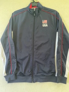 Team USA Olympic Team Apparel Trainingsjacke Navy Rot Weiß Herren Medium - Bild 1 von 4