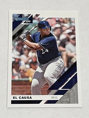2019 Donruss Baseball Nickname Variation - Jesus Aguilar - Milwaukee Brewers - Image 1 of 2