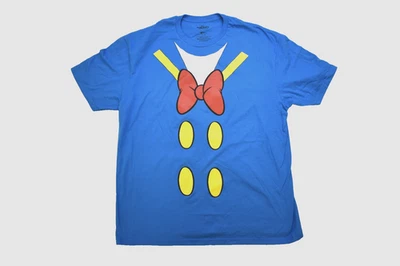 Disney Mickey And Friends Hombres Soy Pato Donald Disfraz Camisa Nueva L-3XL Foto 1 de 4