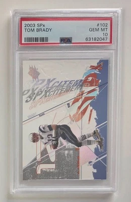2003 SPx - Tom Brady #102 PSA 10 — 第 1/2 张图片