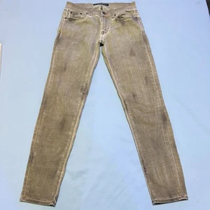 Polo Ralph Lauren Khaki Beige Slim Leg Denim Jeans Damen Gr. 27 - Bild 1 von 11