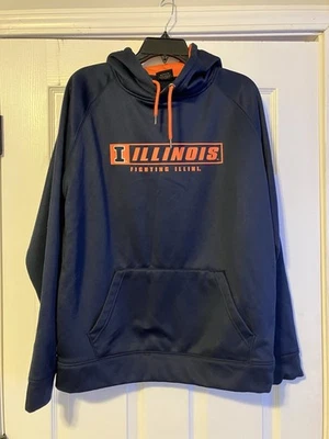 Sudadera con capucha Illinois Fightin Illini L para hombre Foto 1 de 3