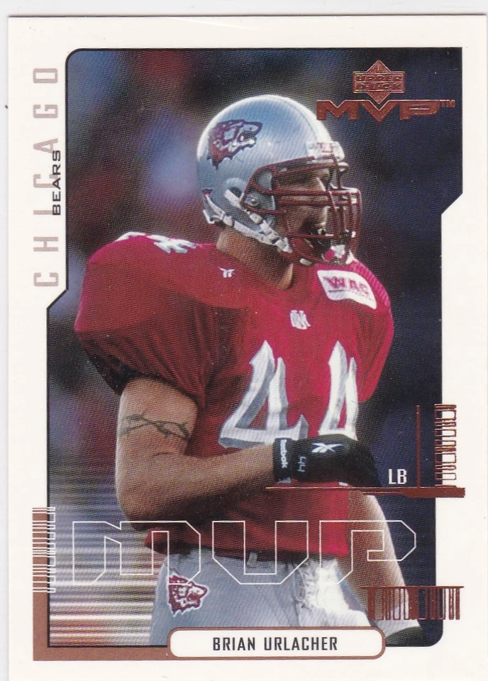 2000 Upper Deck MVP #192 Brian Urlacher RC ROOKIE Chicago Bears - Image 1 of 1