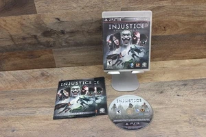 Injustice Gods Among Us Sony PlayStation 3 PS3 2013 Complete with Manual CIB - Picture 1 of 11