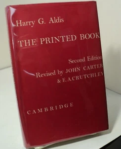 The Printed Book by Harry G Aldis - 1941 - 2nd edition - Picture 1 of 2