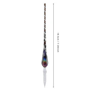 Crystal Sky Glas Dip Pen Signature Tintenfeder Füllfederhalter Set mit Tinte - Bild 1 von 12