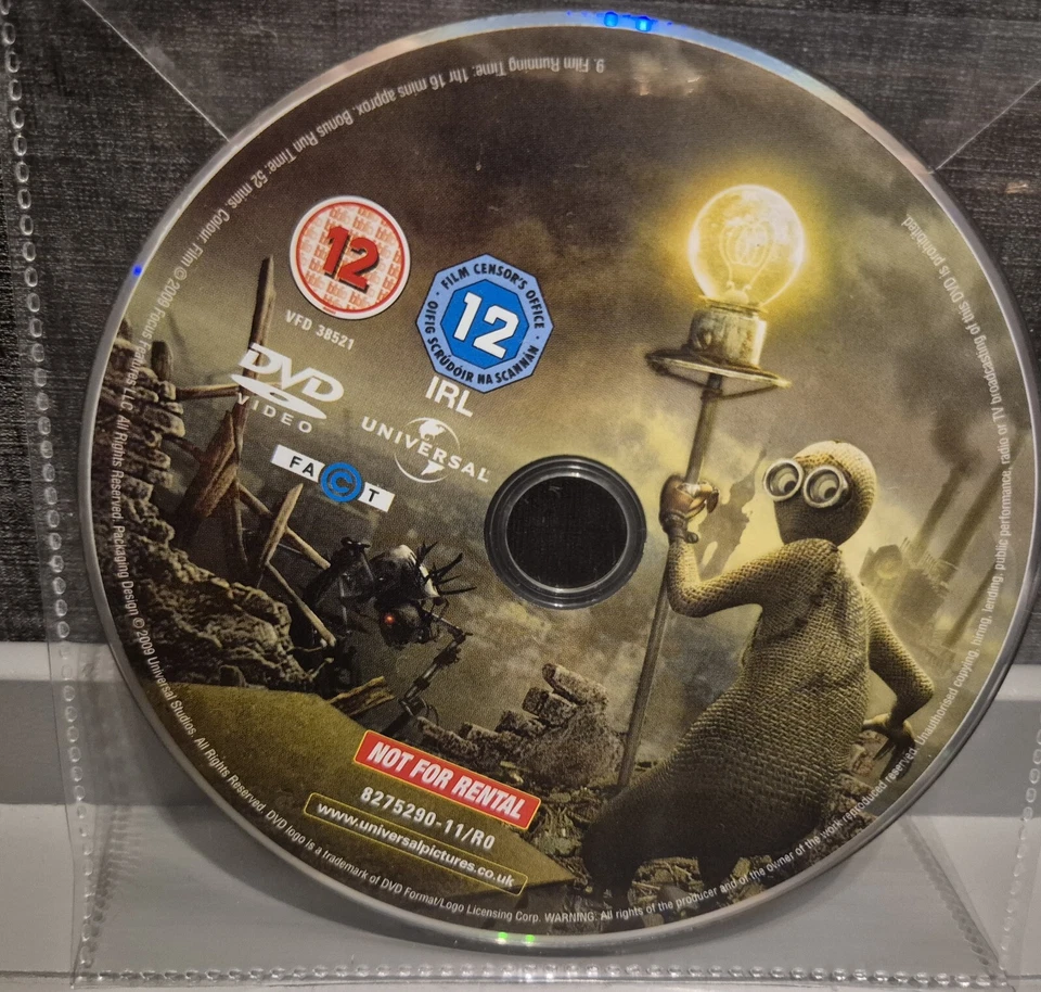 9 - Nine - DVD, 2010, Disc Only In Plastic Sleeve  - Image 1 of 1