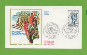 FDC 1975 - Series Of Régions - Poitou Charentes ( Ref. 7502) - Picture 1 of 2