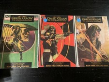 GREEN ARROW -  LONGBOW HUNTERS complete set 1-3 1987 9.2 NM DC comics
