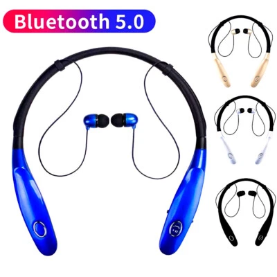 Wireless Headphones Earphone Lightweight Waterproof for Sport for Bluetooth 5.0 - Image 1 of 4