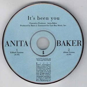 It's Been You-Single - Promo ~ Anita Baker ~ Funk / Soul ~ CD ~ Acceptable - Picture 1 of 2