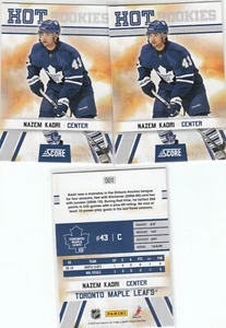 2010-11 Panini Score #501 Nazem Kadri SCORE GLOSSY R/C LOT x3=COLORADO - Picture 1 of 1