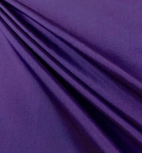 Purple Taffeta Fabric 60” Width Sold By The Yard - Picture 1 of 1