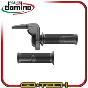 Control Gas Quick Dominoes Commandos Motorcycle With Knobs Tommaselli Universale - Picture 1 of 1