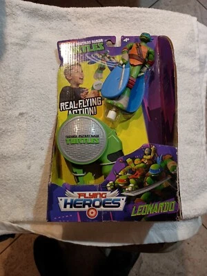 Lanzador Teenage Mutant Ninja Turtles Flying Heroes Leonardo Flying Action NUEVO  Foto 1 de 4