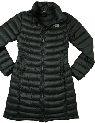HOT Women THE NORTH FACE @ 700 Slim SPORTS QUILT DOWN PERTEX PUFFER BLACK Coat S - Image 1 of 4