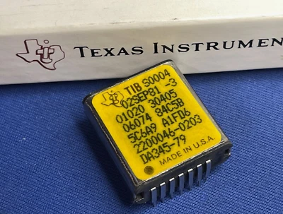 TIBS0004-3 TI TIBS0004 Magnetic Bubble Memory 92Kbit Module Orig PKG NEW QTY-1 - Image 1 of 2