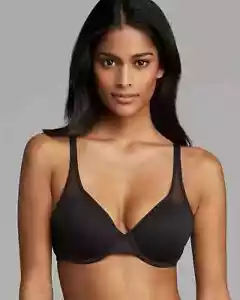 NWT Wacoal 853215 Contour Underwired Bra 34DD Black - Picture 1 of 2