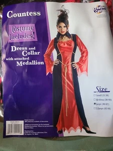 Gräfin Dracula Damen Kostüm - Bild 1 von 1