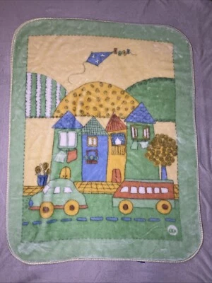 Manterol Manta Bebé Casa Coche Cometa Peluche Suave Lovey Hecho en España 40x52" Foto 1 de 4