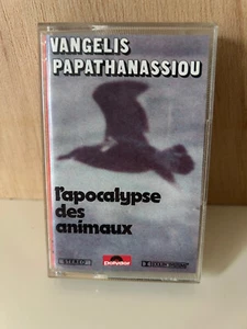 Vangelis Papathanassiou – L'Apocalypse Des Animaux/ Cassette Audio-K7 Tape - Imagen 1 de 2
