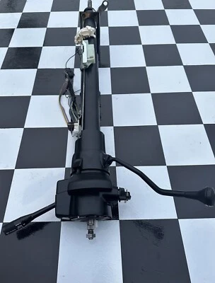 🔥1990-1992 COLUMNA DE DIRECCIÓN CHEVROLET P20 P30 P42 CABALLO DE BATALLA CON INCLINACIÓN RECONSTRUIDA🔥 Foto 1 de 4