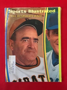 VINTAGE SPORTS ILLUSTRATED SEPT. 19TH 1970 PITTSBURGH PIRATES HONDA ATC 90 - Imagen 1 de 5